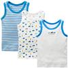 HahaNice Canottiera da ragazzo per bambini senza maniche in cotone 12M-6Y