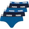 PUMA Slip da uomo senza intervento, confezione da 4