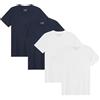DANISH ENDURANCE T-Shirt Uomo Cotone, Senza Etichetta, Pacco da 1,2 o 4 | T-shirt in cotone e modal, morbida senza etichetta con cuciture piatte, per uso quotidiano e sport leggero