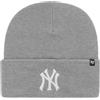 47 '47 Berretto lavorato a maglia - Refresh New York Yankees Grigio, Grigio, Etichettalia unica