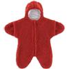 duaicnvow Bambino Pagliaccetto con Cappuccio Flanella Jumpsuit in Peluche Tute Intera | Tutine da Neonato Cotone Costume Bambina Starfish Sacco Sonno Inverno Tutina Natale Halloween Body Tuta Spesse Calde 0-12 Mes