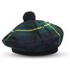 BELGLY Cappello scozzese Tam o' Shanter acrilico Tammy Jimmy cappello piatto in molti tartan