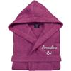 Cieffepi Home Collections Solo Mio Basic Accappatoio Personalizzato con Cappuccio in Morbida Spugna idrofila Puro Cotone