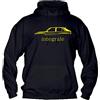 Social Crazy Felpa Uomo con Cappuccio Basic Top qualità Top vestibilità - Auto Integrale - Divertente Humor Made in Italy