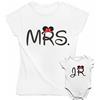 bubbleshirt Coppia T-Shirt Mamma e Body Neonato Abbinati - Idea Regalo per la Festa della Mamma