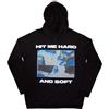 Rock Off officially licensed products Billie Eilish Hit Me Hard And Soft Negative Pullover Felpa con Cappuccio Size M