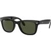 Ray-Ban Pieghevole Occhiali Da Sole Wayfarer In Cristallo Nero Verde Rb4105 601 54
