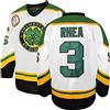 JKNAKN 3 Ross The Boss Rhea ST John's Shamrocks - Maglia da hockey con toppa EMHL, colore: Bianco/Verde
