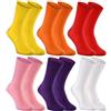 Rainbow Socks - Donna Uomo Calzini Antibatterici Senza Compressione per Diabetici