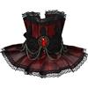 GRACEART Vittoriano Alto Collo Gorgiera Collare Fronzolo Cammeo Collana Girocollo