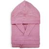 Nada Home Accappatoio Uomo Donna Unisex in Spugna di Cotone 400gr con Cappuccio, Tasche e Cintura - Morbido e Assorbente