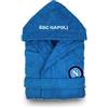 SSC NAPOLI Napoli Accappatoio Spugna Adulto SSC Ufficiale Idea Regalo Calcio 100% Cotone