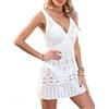 Gumyoss Copricostume Donna Mare Vestito Spiaggia Scollo a V Donna Copricostume Pareo Donna Mare Kimono da Spiaggia Vestito da Mare Costumi Mare da Donna Caftano Donna