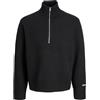 Jack & Jones Knit Half Pls Jornorrebro-Maglia a Mezza Zip Uomo