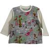 BEEBIP Maglietta con Bottoni a Manica Lunga in Morbido Cotone Biologico - Fatto con Amore in Italia, Certificato GOTS, Oeko-Tex® e Toxic Free, Comoda e Sicura sulla Pelle dei Bambini (0-2 Anni)