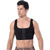 SUIUOI Body shaper da uomo, a compressione piatta, per nascondere ginecomastia, maglione per il petto, a compressione, dimagrante, corsetto, canottiera, canottiera, shapewear