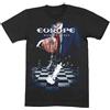 Rock Off officially licensed products Europe T Shirt Walk The Earth Band Logo Nuovo Ufficiale Uomo Nero
