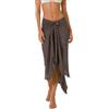 creazioni unique Pareo Donna Mare Lungo 100% Bamboo Made in Italy - Pareo Copricostume da Spiaggia Leggero e Traspirante con Fermapareo in Legno
