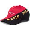 Alfa Romeo Racing Berretto Alfa Romeo Formula 1 Team Ufficiale Edition Monza Adulto, Taglia Unica Rosso, Rosso, nero, verde fluo, Taglia unica