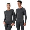 Risalti Maglia Termica Uomo e Donna Lana Merino - Intimo Termico Unisex Manica Lunga Traspirante, Abbigliamento Termico Invernale Senza Cuciture - Made in Italy