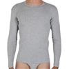 Fragi Maglia Uomo Maniche Lunghe in Puro Cotone, Maglia in Tessuto Elastico Senza Cuciture Seamless, Made in Italy