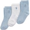 Polo Ralph Lauren Men's Socks Calzini per neonati con trama a cavo