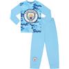 MANCHESTER CITY Football Club - Pigiama lungo mimetico per ragazzi