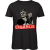 Bughyprint Tshirt Maglia Maglietta Cotone Donna Casual Girocollo Luciano LIGABUE LA Notte di CERTE Notti CAMPOVOLO REGGIA di Caserta 2025 Edizione LIMITATISSIMA