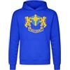Settantallora Felpa Cappuccio Unisex Frosinone Gialloblù | Grafica Frosinone Gialloblù, Cappuccio e Tasca a Marsupio, Regular Fit, Stampa Frontale, Stile Casual per il Tifo