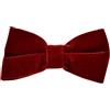 King & Priory Papillon in Velluto Rosso Scuro