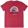 Brisa VW Collection - Volkswagen T-Shirt Unisex a Maniche Corte con Motivo Campervan T1 Bus in Cotone (Logo Vintage)