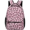 soldwellsd Zainetto leopardato colorato con stampa animalier zaino per computer portatile zaino da scuola borsa a tracolla borsa a tracolla sport viaggio zaino