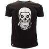 Fortnite T-Shirt Originale Skull Trooper Maglia Nera Epic Games Maglietta Bambino Ragazzo (10-11 Anni)