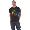 Rock Off officially licensed products Iron Maiden T Shirt The Future Past Tour 23 Circle Art Nuovo Ufficiale Unisex Size L