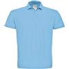 B&C Collection ID.001 Polo Shirt Uomo Aderente Manica Corta Tee Sport - Antracite (2XL)