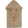 Morbidissimi Accappatoio Monoterry Cotone e Spugna per Uomo e Donna, Con Cappuccio, Cinturino e 2 Tasche, Morbido 230 gr/mq, Accappatoi J534