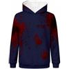Generic Felpa con Cappuccio Maniche Lunghe con Stampa di, vestibilità Ampia Casual | Maglioni Rossi Collo Alto Bianco Fucsia Larghe Bottoni Panda Supply Vendute Verdi Pipistrello Mbappe Azzurro