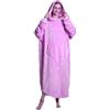 emmarcon coperta da divano indossabile, poncho lungo unisex in flanella con cappuccio e maniche lunghe, plaid indossabile caldo e morbido
