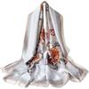 WEIGEER Silk Scarf Women Sciarpa di seta da donna, scialle fazzoletto per lunga sciarpa leggera, da spiaggia, cintura vintage scialle Christmas Decorations Scarf Belt Butterfly Shawl