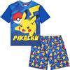 Pokémon Pigiama per Ragazzi, Set Pigiama Pikachu, dai 5 ai 12 Anni, Indumenti da Notte