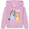 Bluey Felpa con cappuccio in cotone per bambine