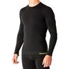 NOLOGO KATIACALZE Maglia Termica Uomo Manica Lunga da Lavoro - Maglia Tecnica Traspirante, Intimo Termico Uomo Invernale, Senza Cuciture né Etichette, Elasticizzato - Made in Italy