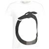 Trussardi T-Shirt Uomo Manica Corta Girocollo con Logo Stampato Puro Cotone Articolo TRU2MTS01