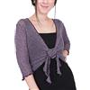 Mimosa Donna Coprispalle Bolero Uncinetto Pizzo Elasticizzato Bolero Cardigan Aperto