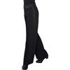 Ready4Dance Pantalone Uomo Danza Latino Americana Ready4Dance con Cinturino e Striscia Laterale in Raso | Made in Italy | Taglie S-XXL | Ideale per Gara, Allenamento, Salsa, Cha Cha e Samba