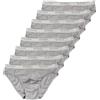Sloggi Slip Bassi Uomo Men Basic Mini 8P, Grigio 4