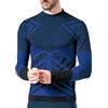Risalti Lupetto Maglia Termica Uomo Collo Alto Energy - Maglia Tecnica Uomo Manica Lunga, Traspirante, Compressione, Intimo Termico Senza Etichette, Sci, Trekking, Running, Ciclismo - Made in Italy