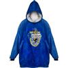 AAA Merchandise Coperta con cappuccio e tasca di Harry Potter, design con stemma della casa di Corvonero, in pile oversize indossabile con cappuccio e tasca, regali HP per donne, adulti e bambini
