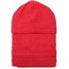 Nada Home Accappatoio Unisex Uomo Donna in Microspugna di Cotone con Cappuccio, Tasche e Cintura - Leggero e Assorbente, Ideale per Viaggi e SPA