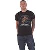 Europe T Shirt War of Kings Band Logo Nuovo Ufficiale Uomo Nero
